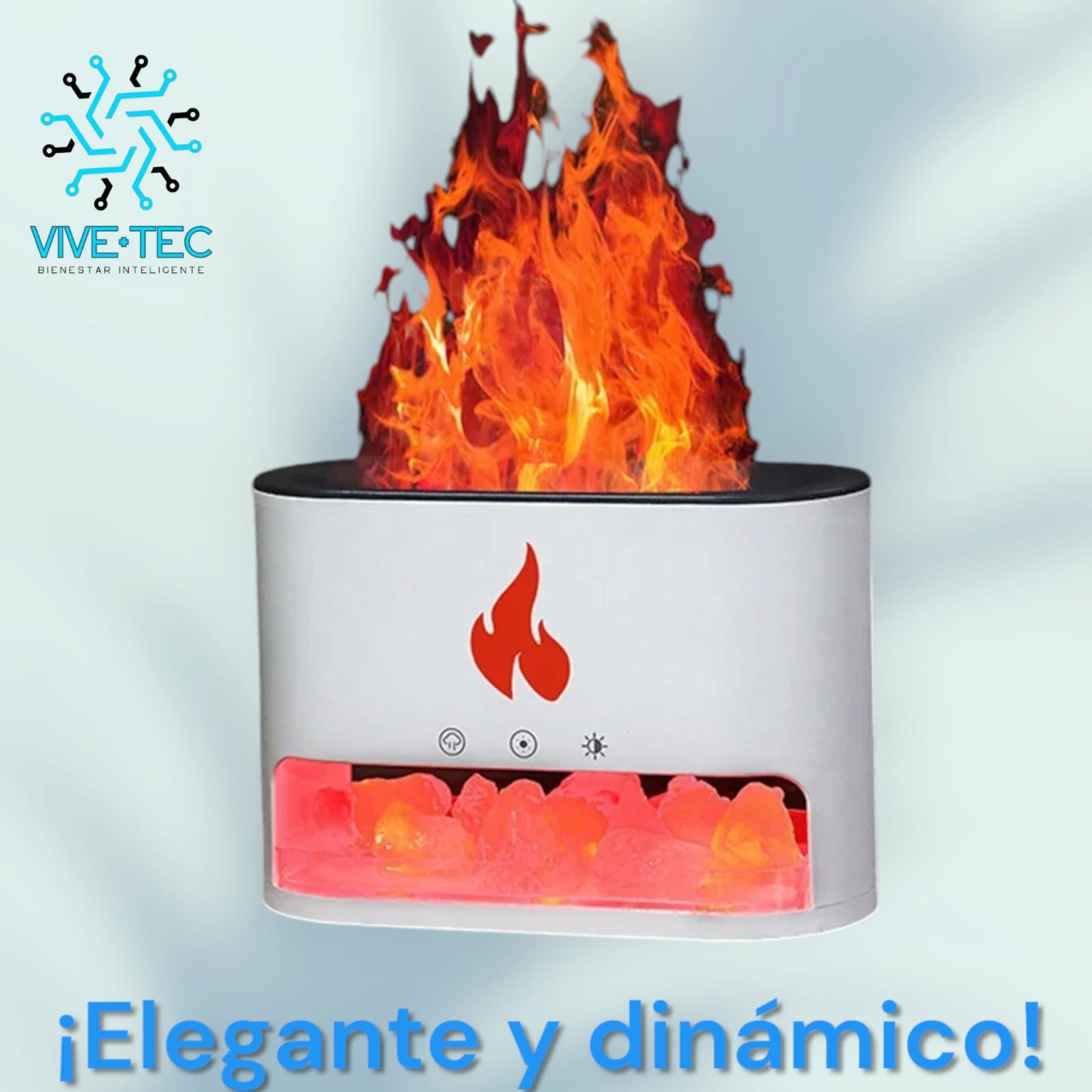 LED™| Purificador de Aire | Estilo Chimenea